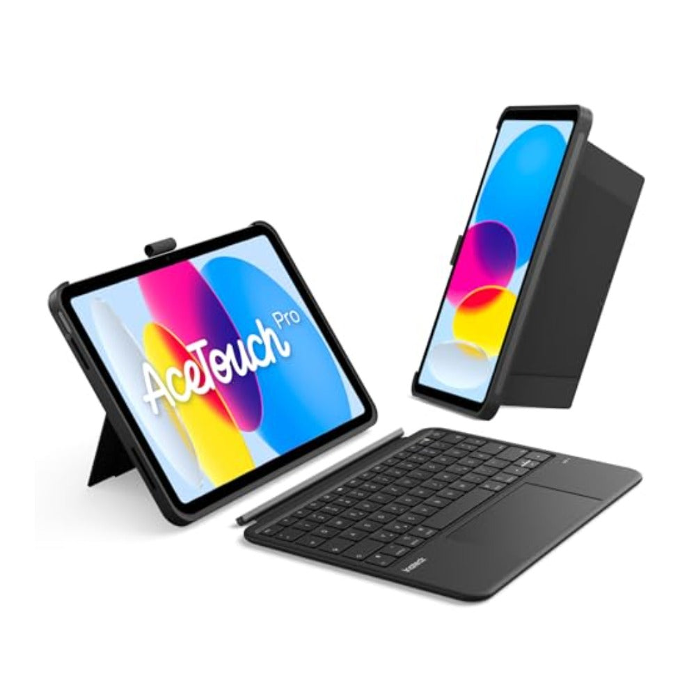 Inateck Keyboard iPad 11" QWERTZ black gray - Tastatur
