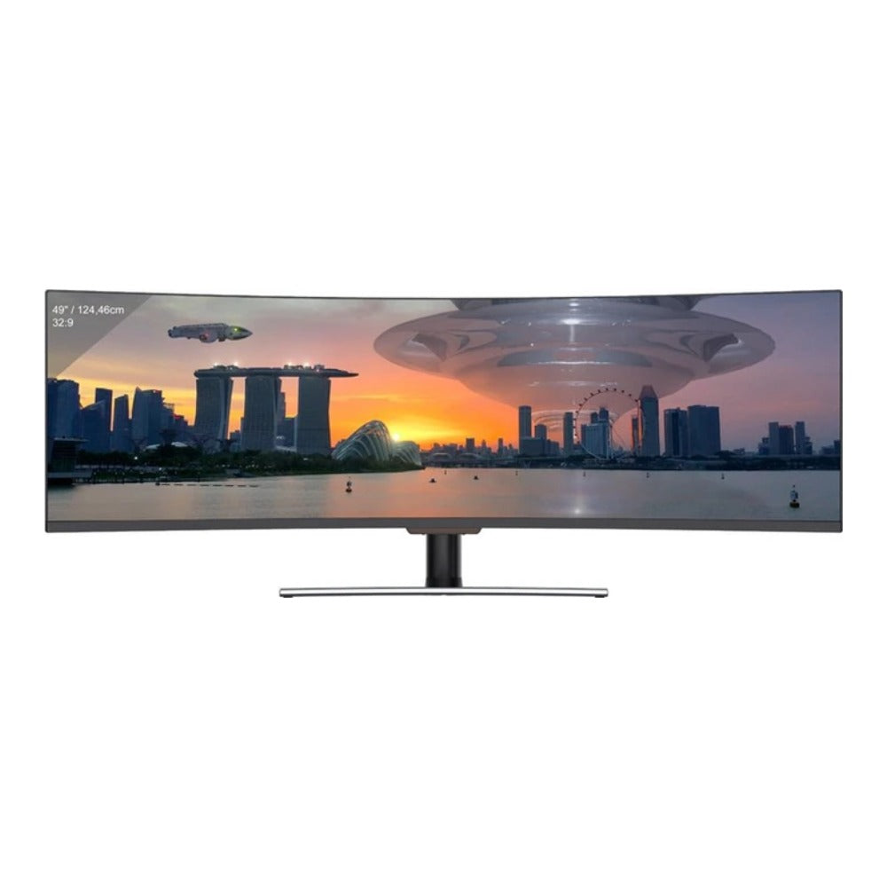 LC - Power LC - M49 - DFHD - 144 - C - Q - 124,5 cm (49") - 3840 x 1080 Pixel - UltraWide Full HD - QLED - 6 ms - Schwarz - Monitor