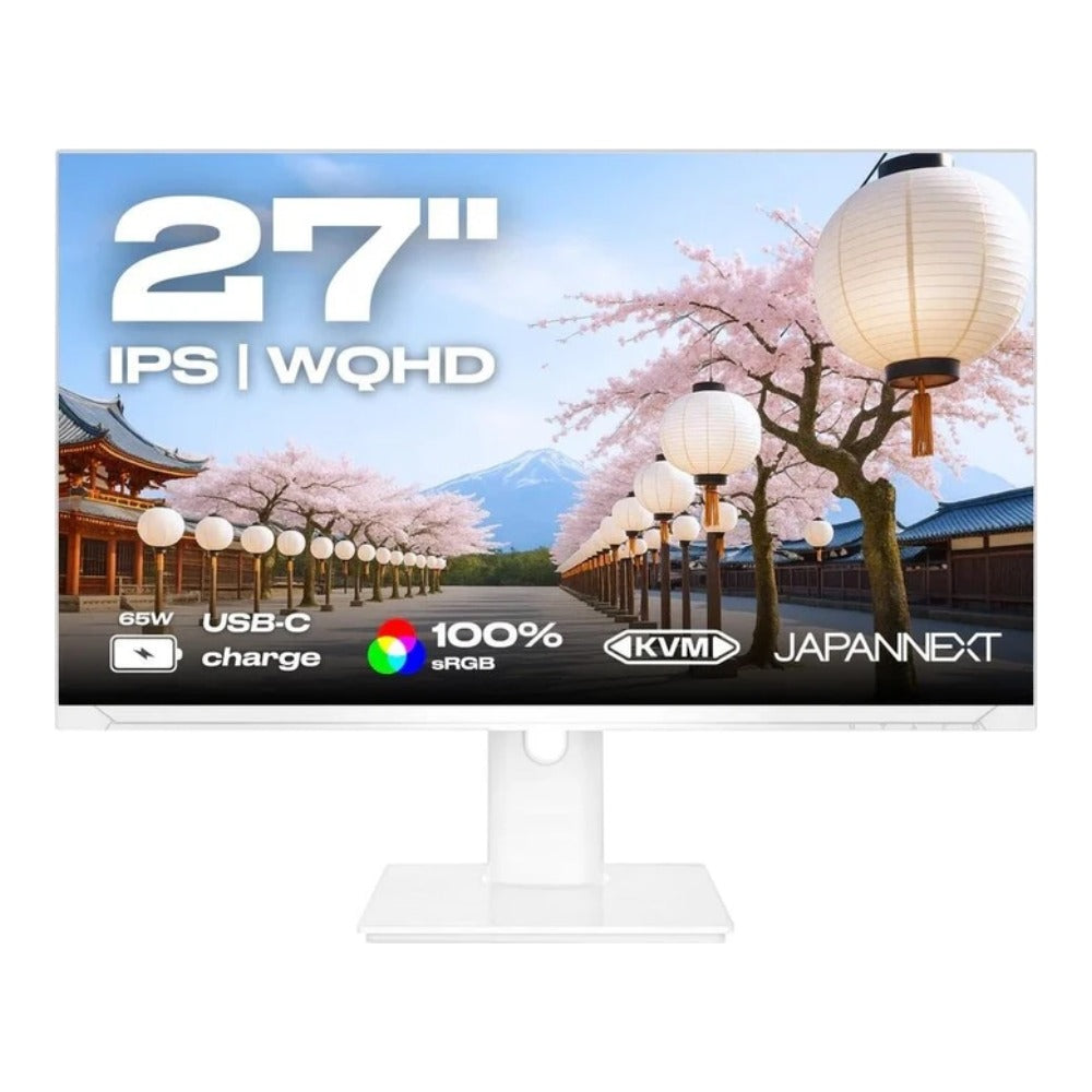 JAPANNEXT JN - IPS270WQHD75F - C65W - HSP - W - 27" - 68,6 cm - Monitor