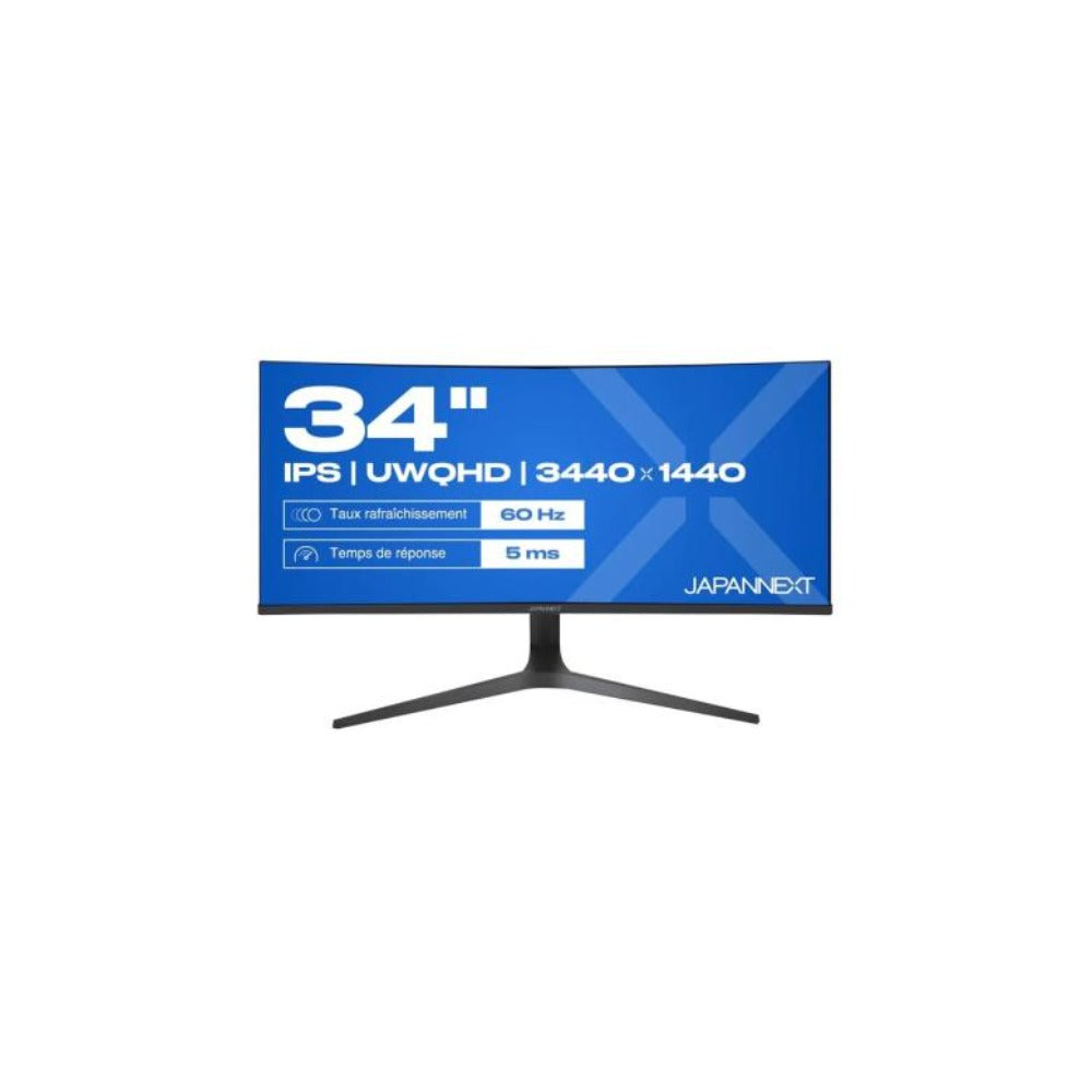 JAPANNEXT JN - IPS340UWQHD60C - C65W - HS curved UWQHD - 86,4 cm - Monitor