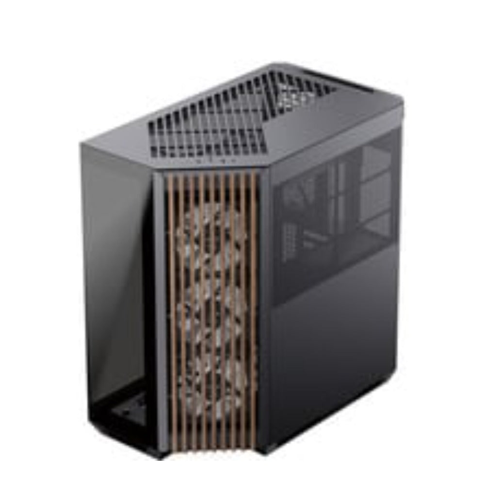 APNX V1 - W - BK - v3 schwarz Tempered Glass x 2 Holz - Verkleidung - Gehäuse