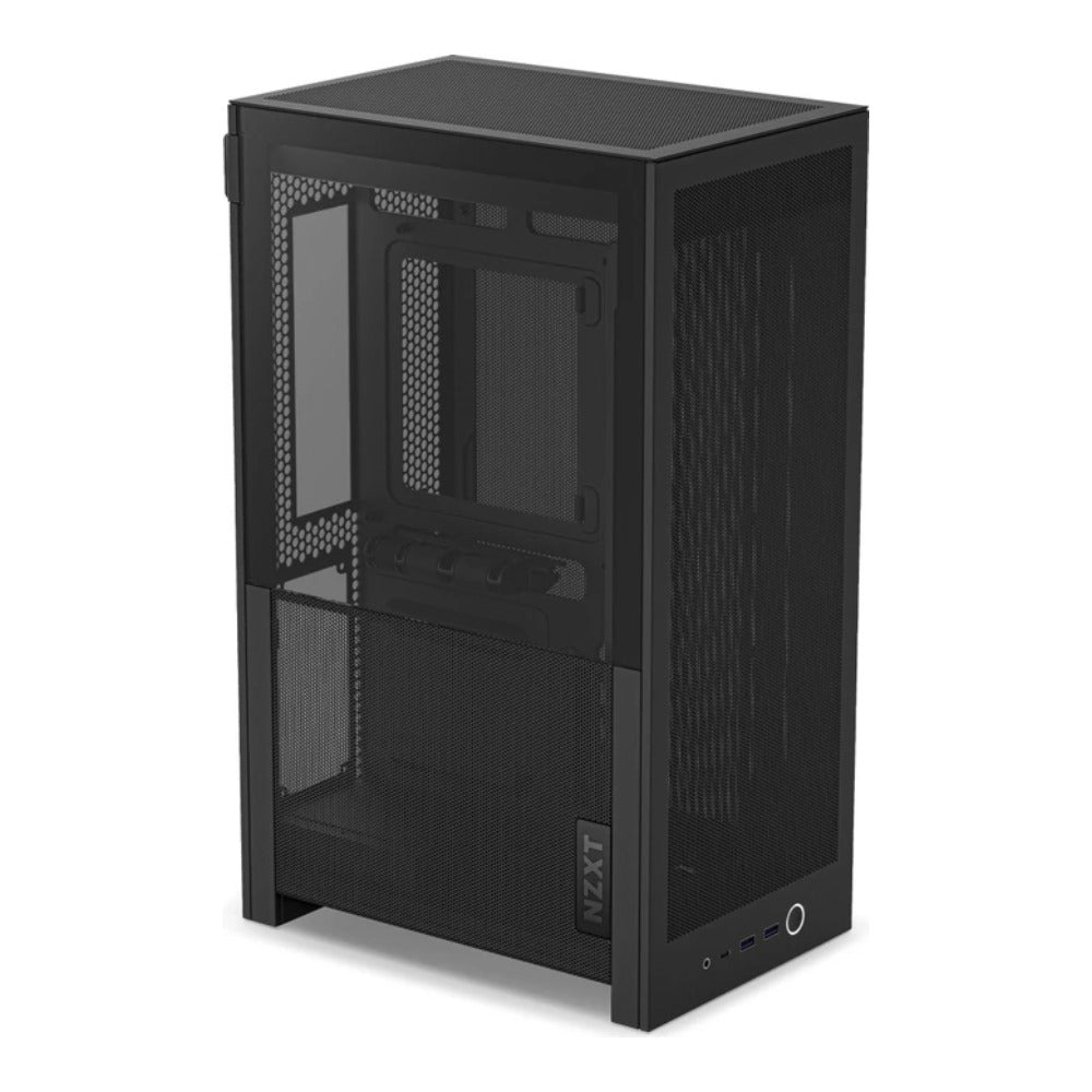 NZXT H2 Flow 2026 All Black MidiTower Mesh CC - H21FB - 01 - Gehäuse