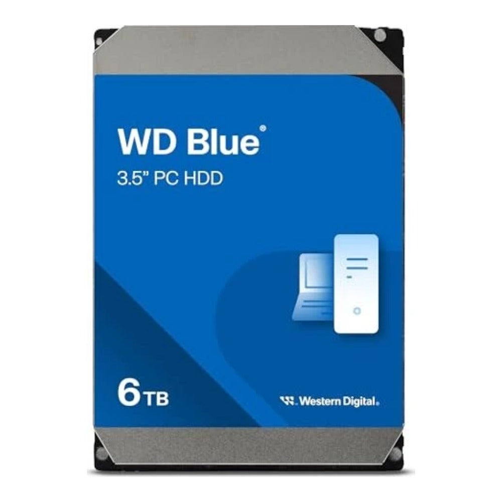 WD Blue WD60EZAX - 6 TB - 5400 RPM - 256 MB - 3.5" - Festplatte
