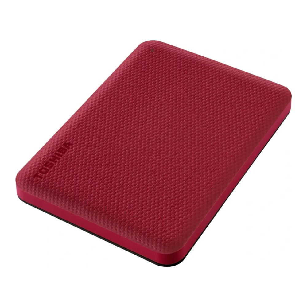 Toshiba Canvio Advance - 2 TB - 2.5" - 2.0/3.2 Gen 1 (3.1 Gen 1) - Rot - Festplatte