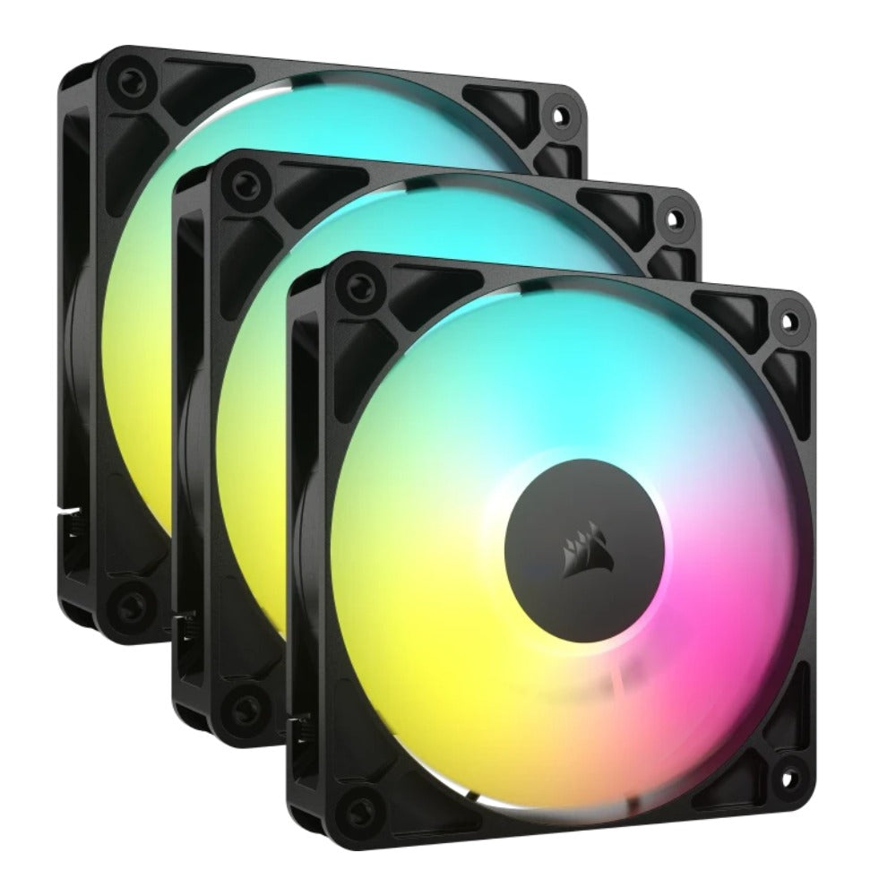 Corsair Rs120 Argb Triple Pack - Gehäuseluefter - 120 mm - Gehäuse - 420 rpm - Kühler