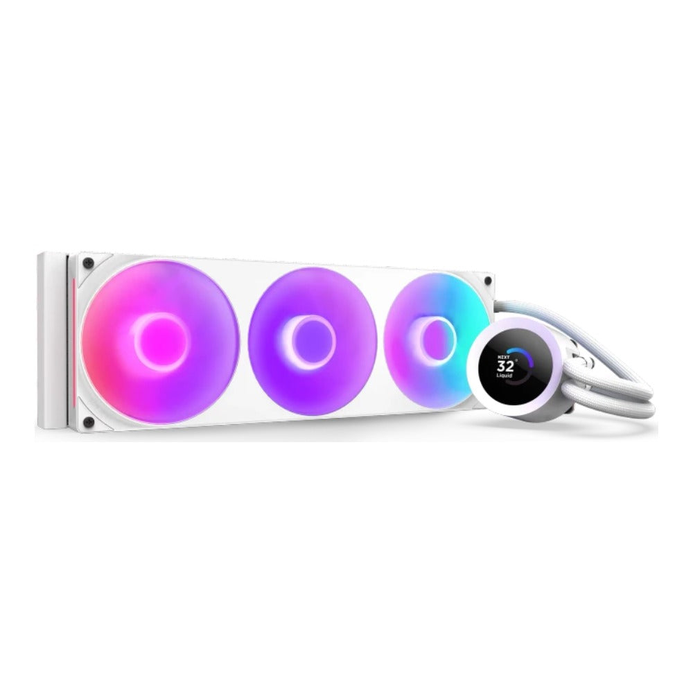 NZXT Kraken Plus 360 Rgb - All - in - One - Fluessigkeitskühler - AMD Sockel AM4 (Ryzen) - AMD Sockel AM5 (Ryzen Zen4) - Kühler