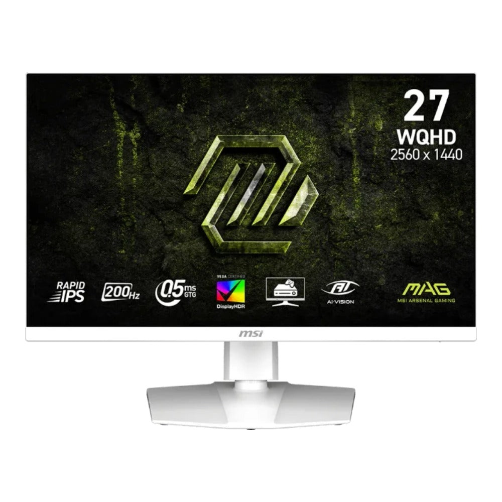 MSI 27" TFT MAG 274QRFWDE E20 White GAMING Flat retail - 68,6 cm - Monitor