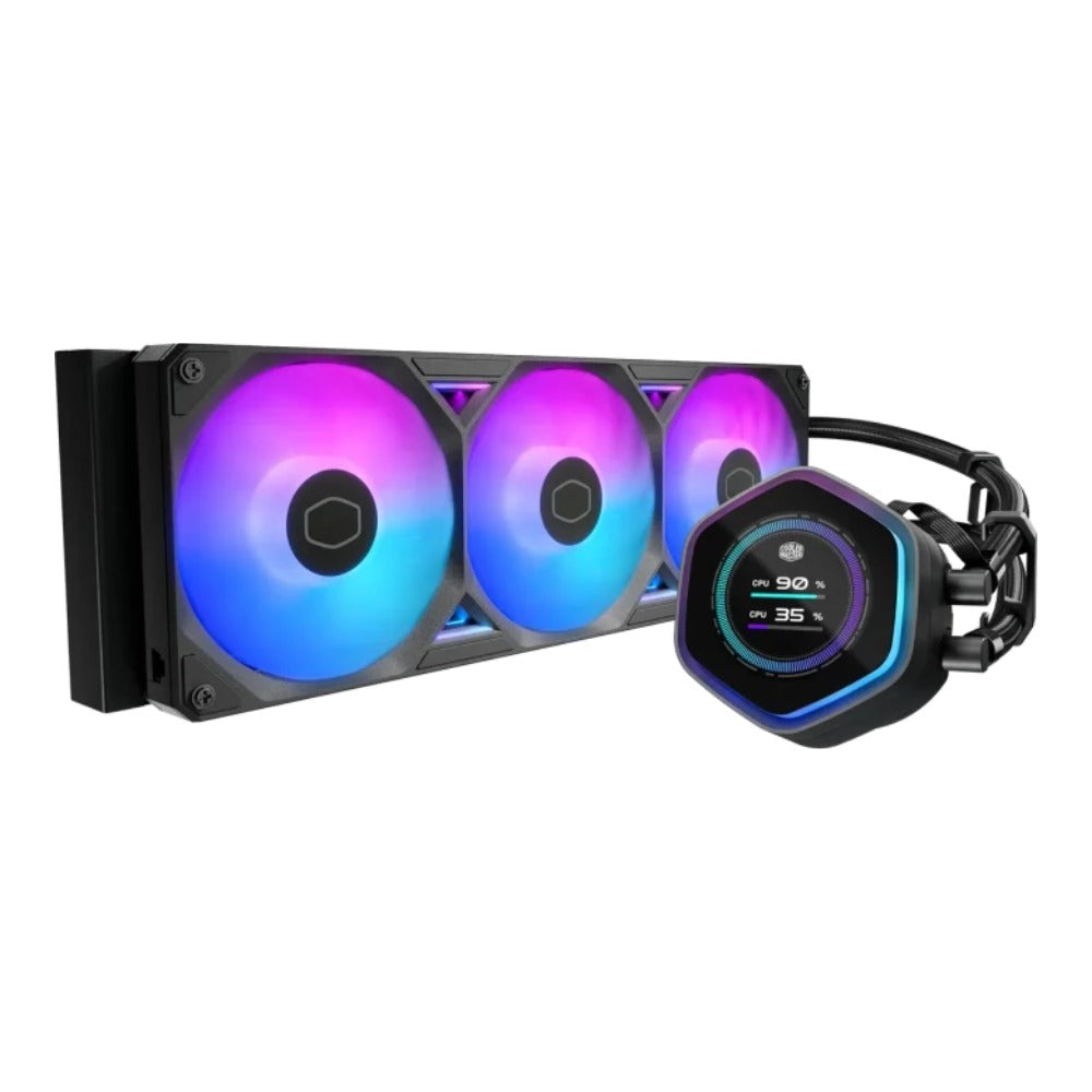 Cooler Master MasterLiquid 360 Atmos Ii Lcd - Prozessor - Fluessigkeitskühlsystem - ... - 38,5 dB - AMD Sockel AM4 (Ryzen) - Kühler