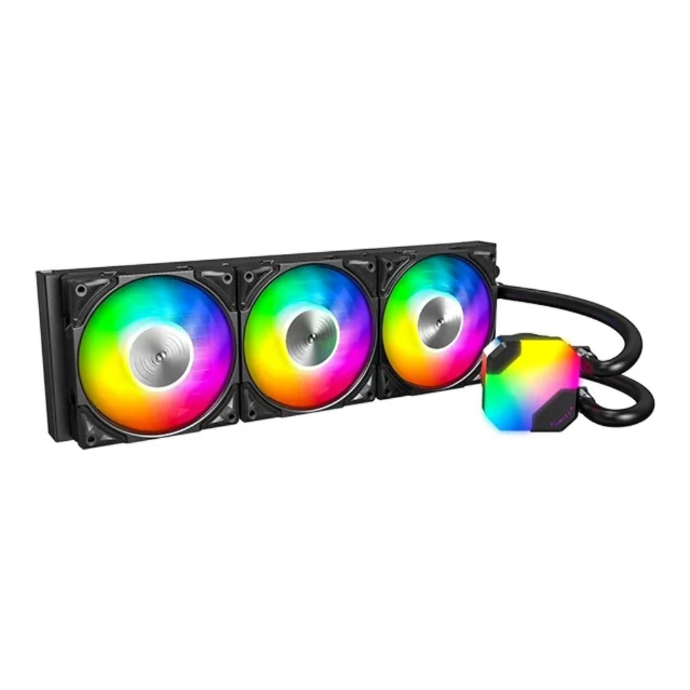 MONTECH HyperFlow ARGB 360 schwarz - 28 dB - AMD Sockel AM3 (Ph. II/Ath. II) - Kühler
