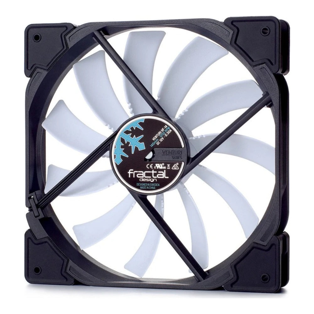 Fractal Design Venturi HF - 14 - Ventilator - 14 cm - 1200 RPM - 26,5 dB - 118,2 cfm - 200,8 m³/h - Kühler