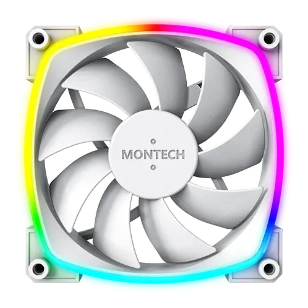 MONTECH AX120 PWM ARGB Lüfter - 120mm weiß W - Gehäuse - Luefter - Gehäuse - Kühler