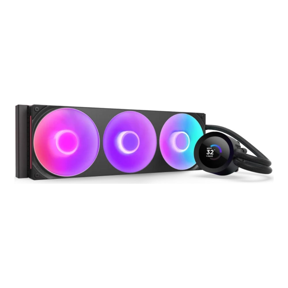 NZXT Kraken Plus 360 RGB - All - in - One - Fluessigkeitskühler - AMD Sockel AM4 (Ryzen) - AMD Sockel AM5 (Ryzen Zen4) - Kühler
