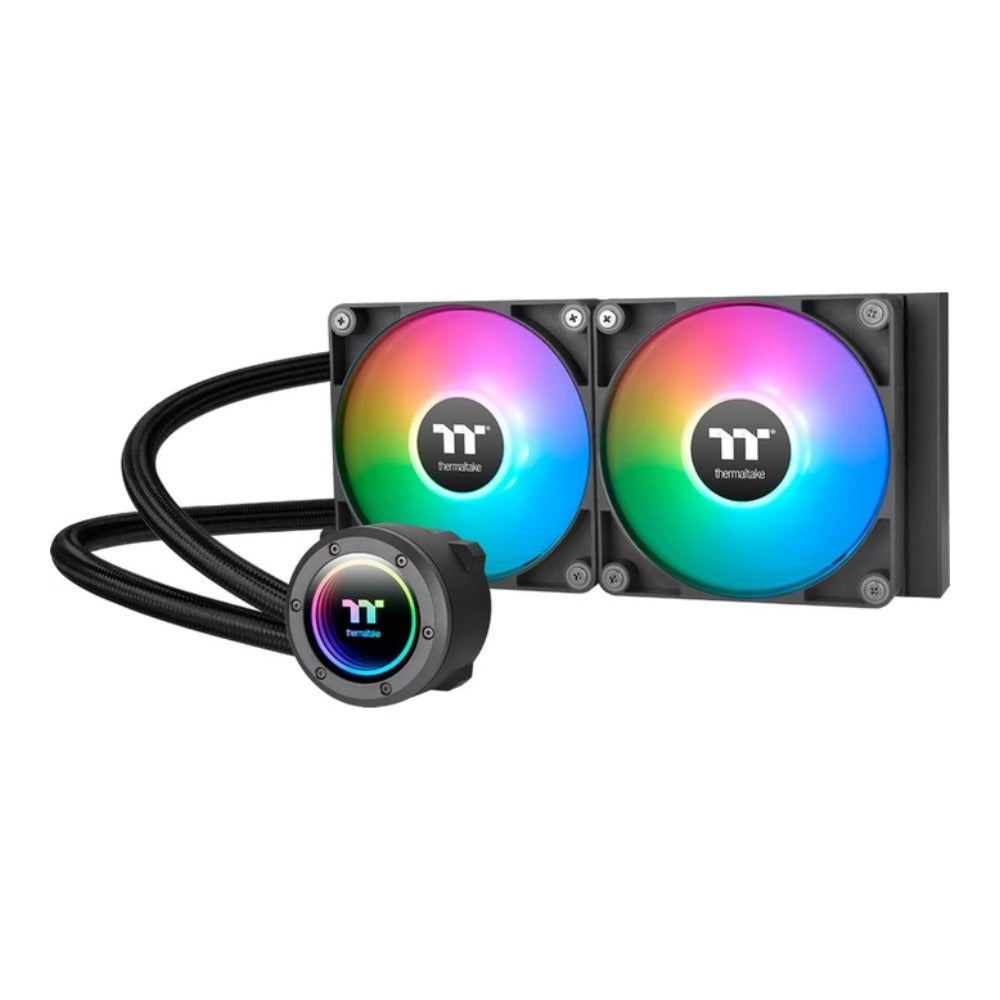 Thermaltake TT TH240 ARGB - All - in - One - Flüssigkeitskühler - 12 cm - 1500 RPM - 3300 RPM - Schwarz - Kühler