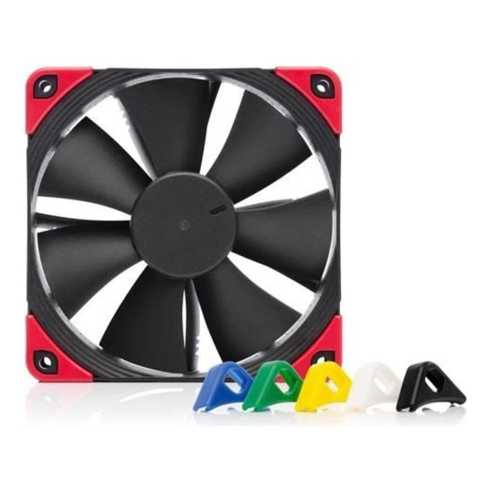 Noctua NF - F12 PWM chromax.black.swap - Ventilator - 12 cm - 300 RPM - 1500 RPM - 93,4 m³/h - Schwarz - Kühler