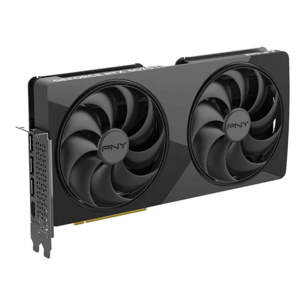 PNY GeForce RTX 5070 Ti Slim OC DLSS 4 3x DisplayPort 1x HDMI 2.1 - Grafikkarte