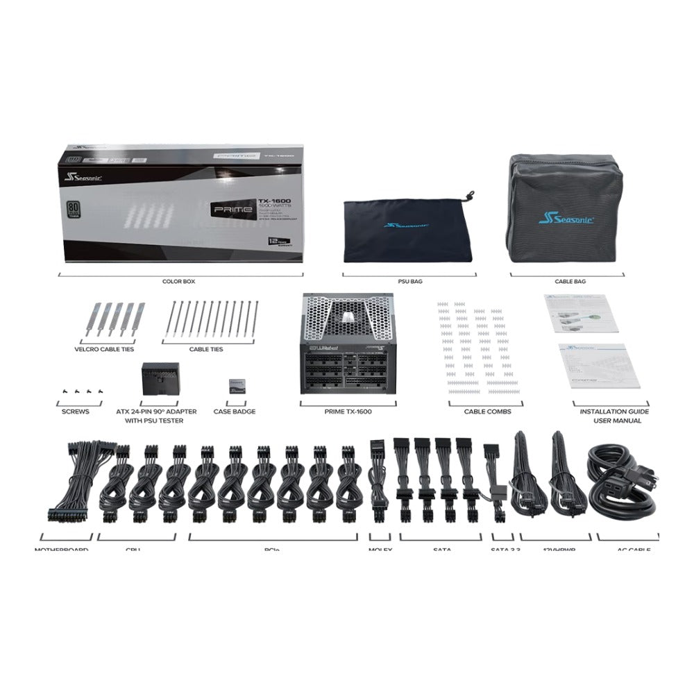Seasonic Prime TX-1600 1600W, ATX 3.0
