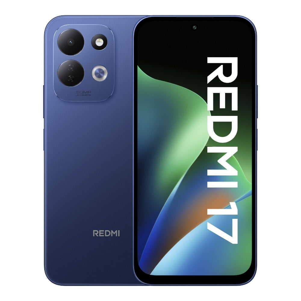 Xiaomi Redmi 17 Dual Sim - Blue MZB0PMIEU - 128 GB - Mobiltelefon