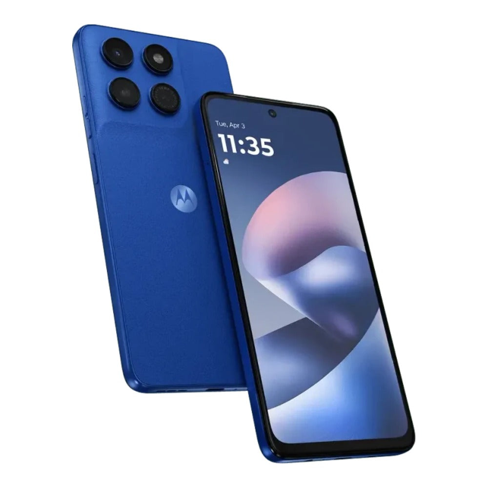 Motorola Solutions Moto g37 4/Android 16 Smartphone Nautical Blue - 128 GB - Mobiltelefon