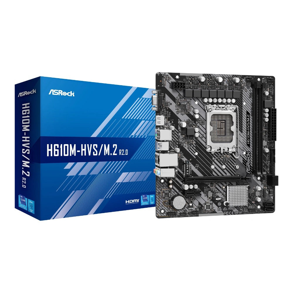 Asrock - H610M-HVS/M.2 R2.0 - Mainboard