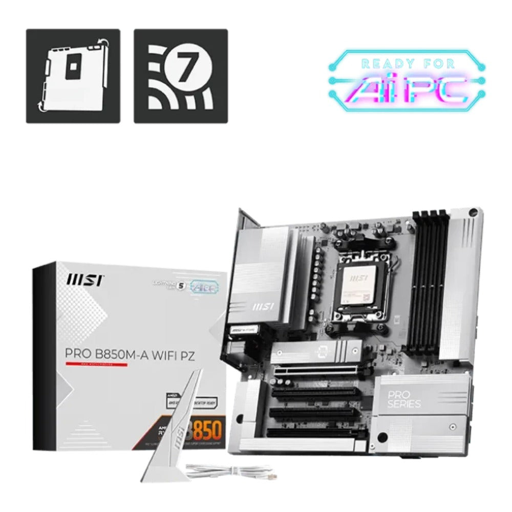 MSI - PRO B850M-A WIFI PZ - Mainboard