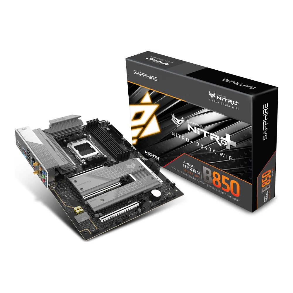 Sapphire Mainboard Nitro+ B850A Wifi 7 - AMD Sockel AM5 (Ryzen Zen4) - Mainboard