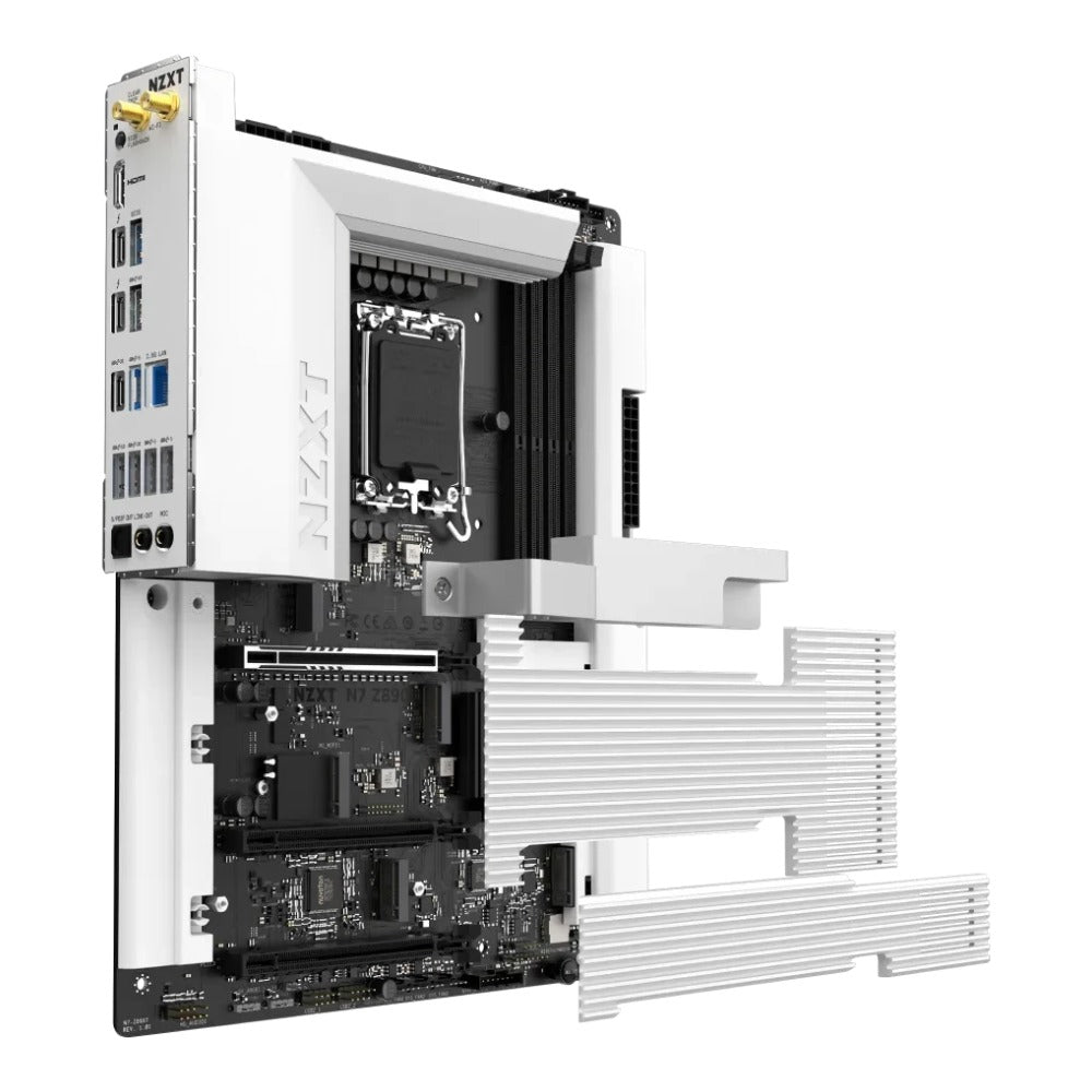 NZXT - N7 Z890 White - Mainboard