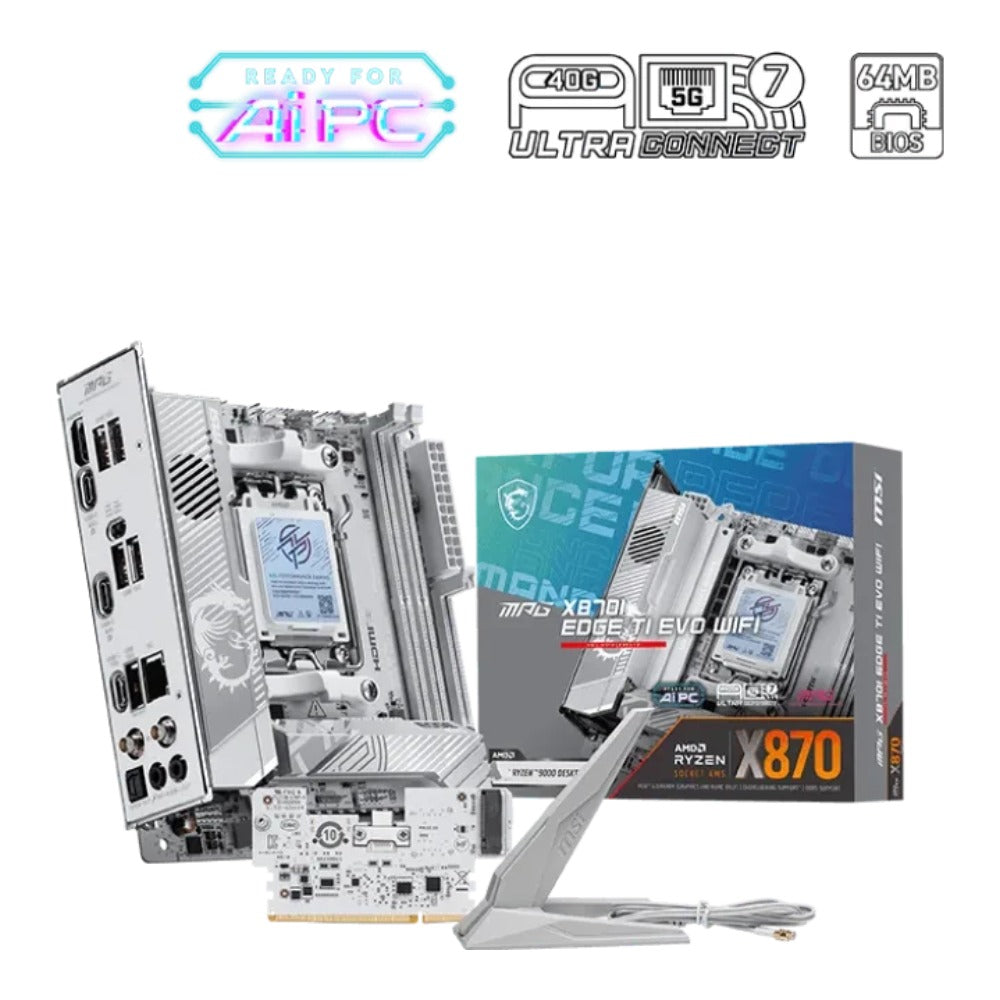 MSI - MPG X870I EDGE TI EVO WIFI - Mainboard