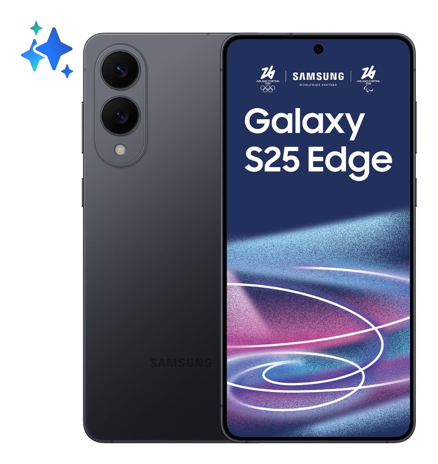 Samsung Galaxy S25 Edge - 256 GB - Mobiltelefon