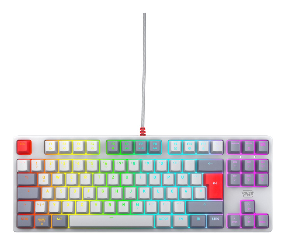 Xtrfy K4V2 TKL keyboard retro - QWERTZ - Tastatur