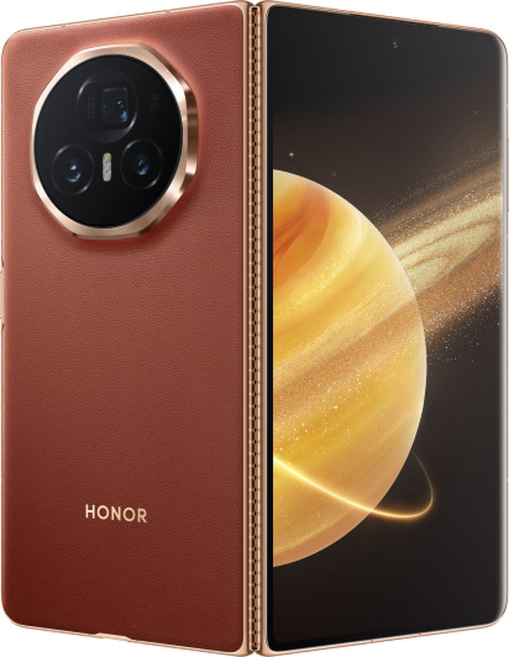 HONOR Magic V3 Reddish Brown - 512 GB - Mobiltelefon