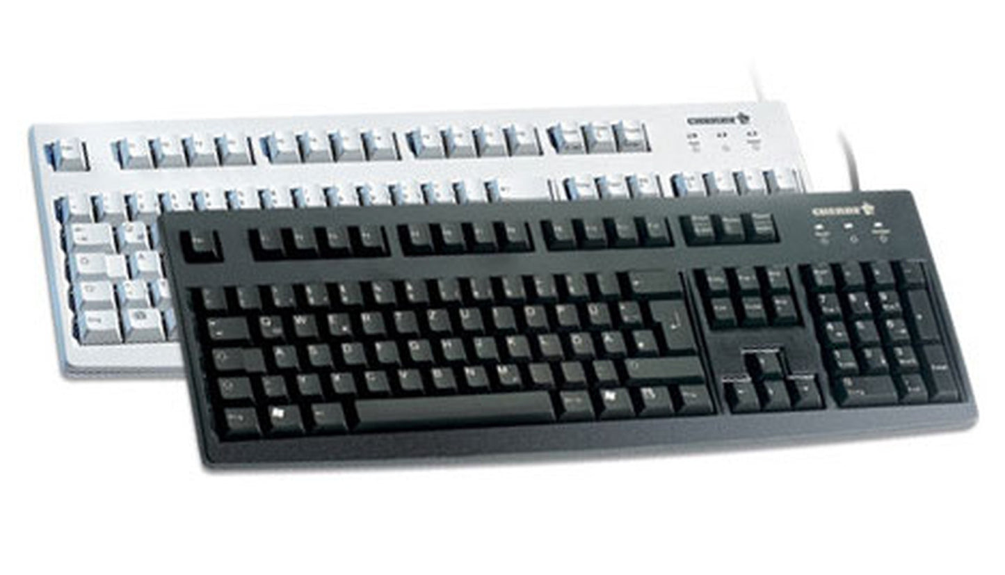 Cherry G83 - 6105 USB, FR, Kabelgebunden, USB, Grau - CHERRY G83 - 6105 USB - Tastatur