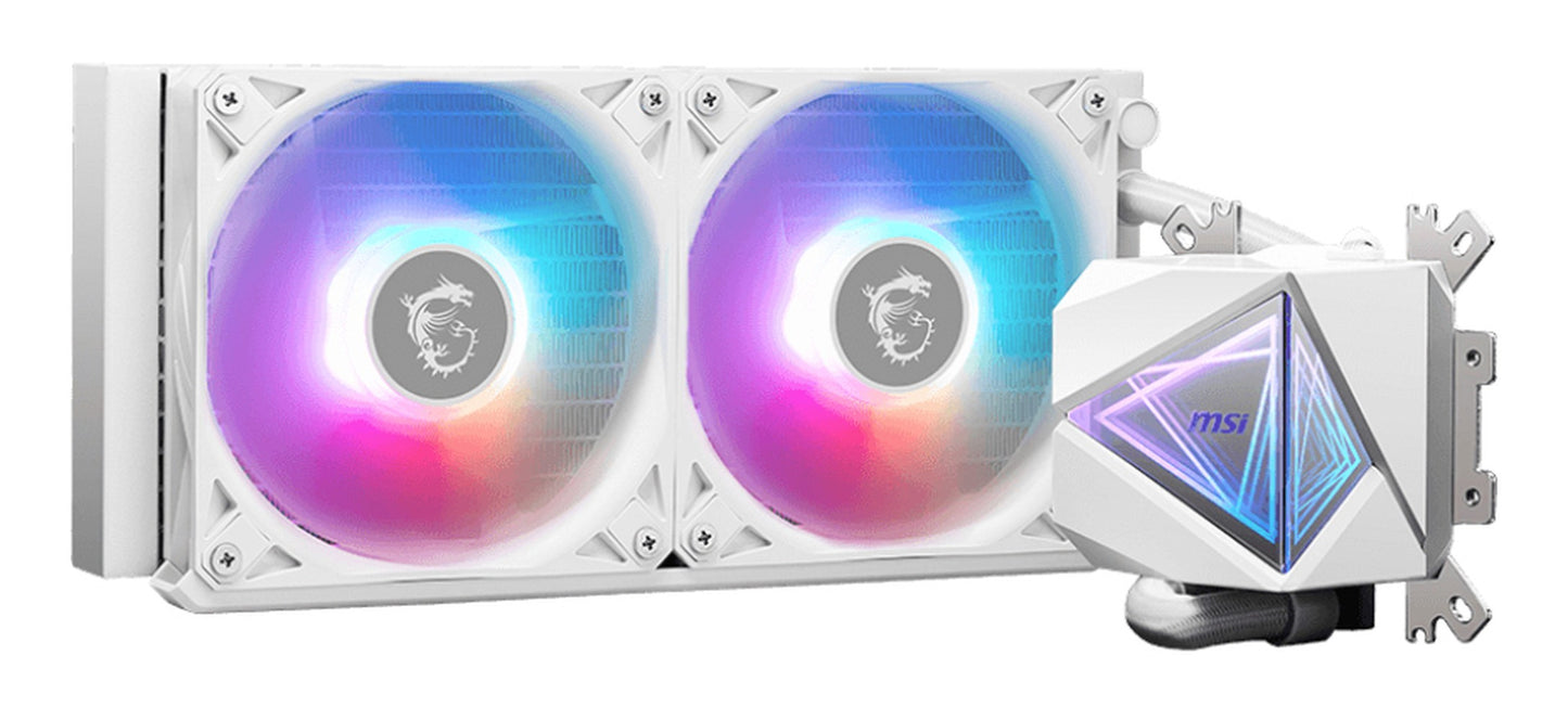 MSI Mag Coreliquid I240 White - CPU - 20 dB - Kühler