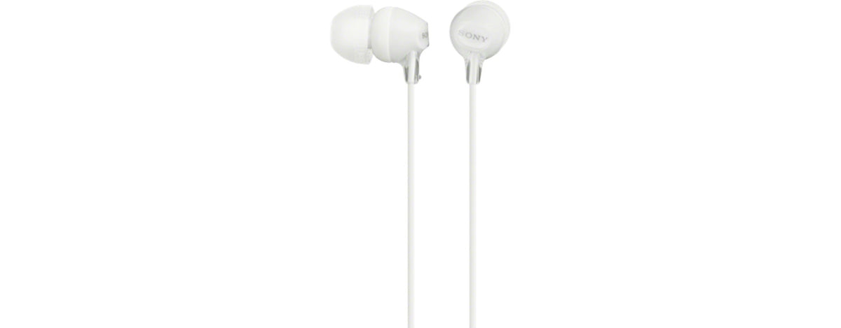 Sony MDR - EX15AP - Kabelgebunden - 8 - 22000 Hz - Anrufe/Musik - 3 g - Weiß - Kopfhörer