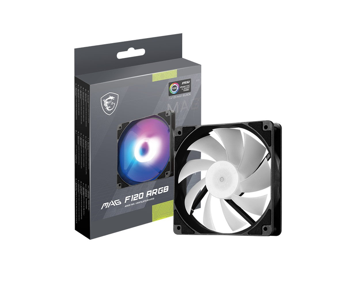 MSI MAG F120 ARGB GehA¤uselA fter Single Pack - Kühler
