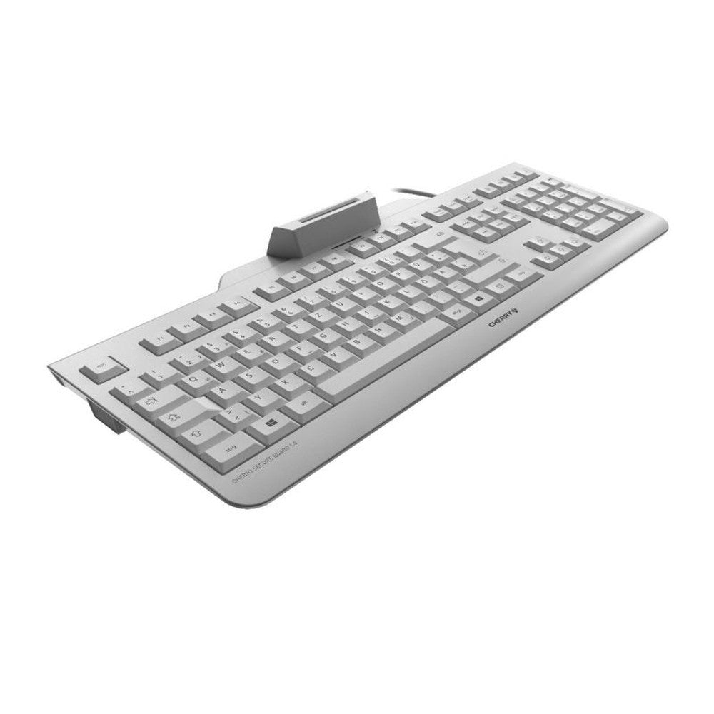 Cherry JK - A0400CH - 0 - Volle Größe (100%) - Kabelgebunden - USB - Mechanischer Switch - QWERTZ - Grau - Tastatur