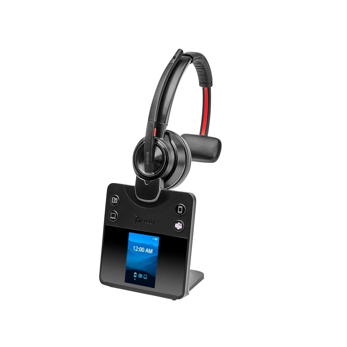 Poly HP 8L5A9AA - Kabellos - Büro/Callcenter - 115 g - Kopfhörer - Schwarz - Headset