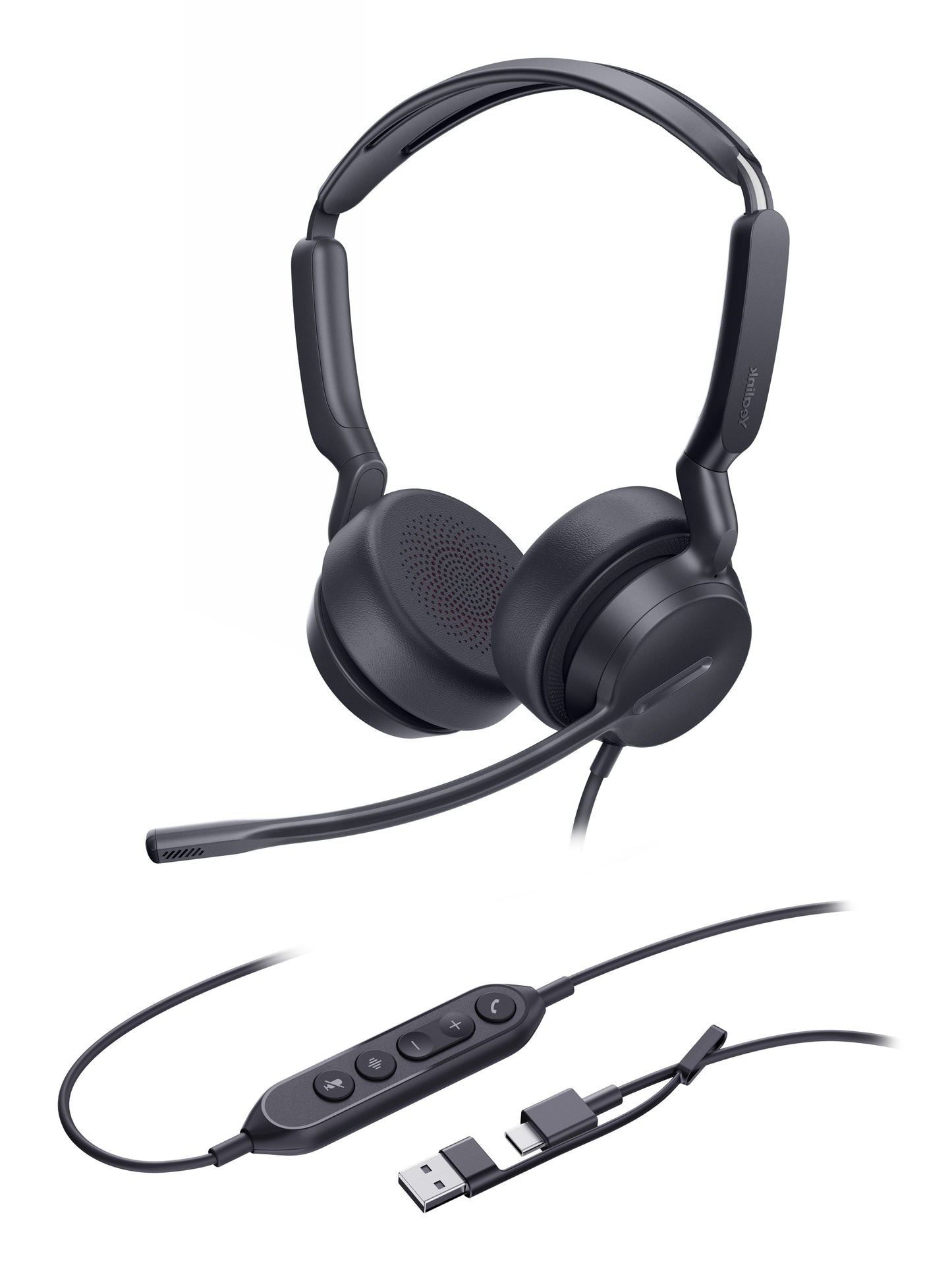 Yealink Headset UH42 Dual UC USB - C/A - 20 KHz - Headset