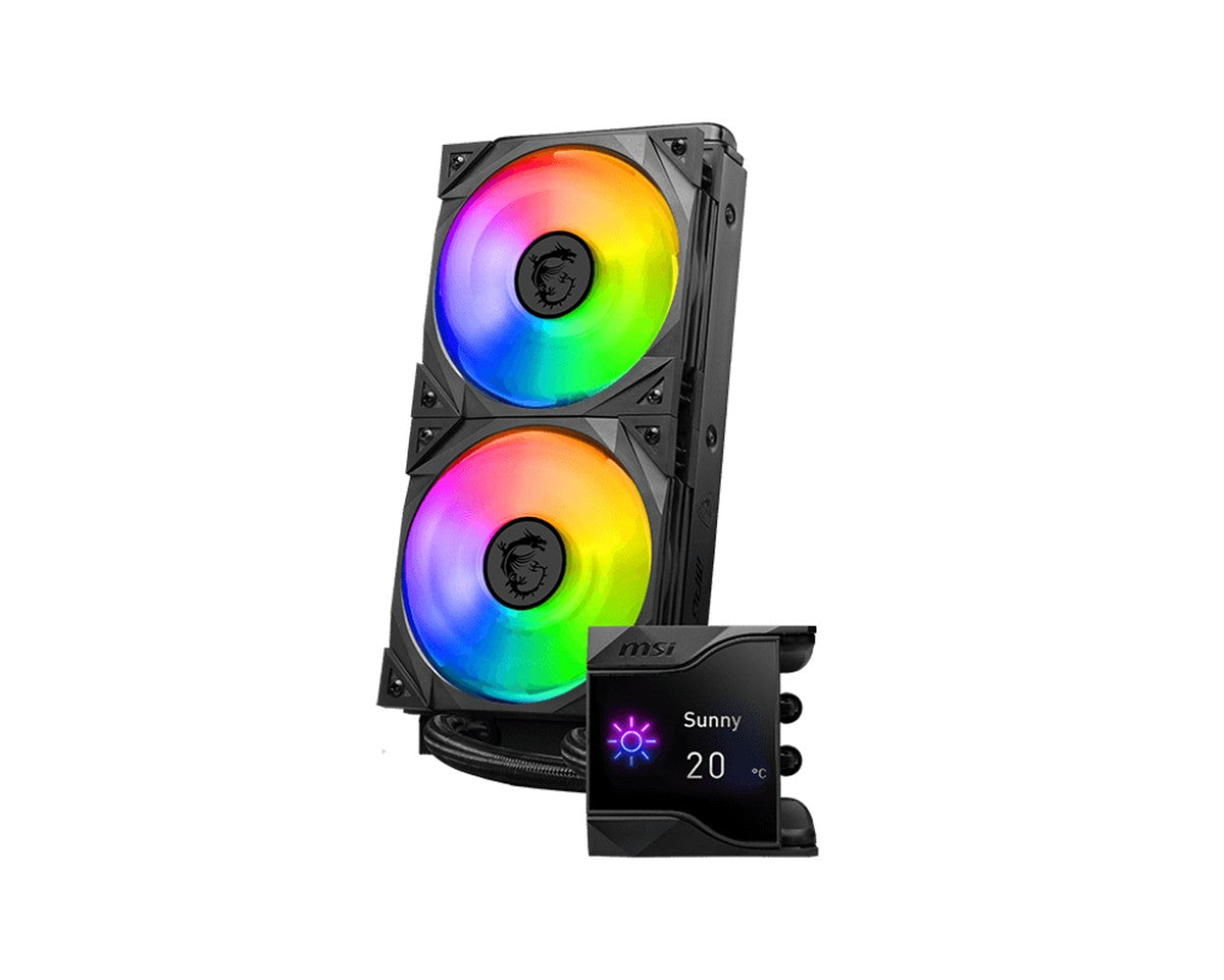 MSI Mpg CoreLiquid D240 - CPU - 39,9 dB - Kühler