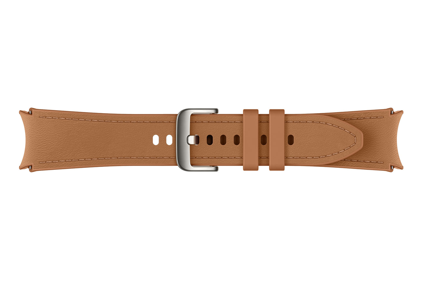 Samsung ET - SHR96 - Band - Braun - Samsung - Galaxy Watch4 - Galaxy Watch4 Classic - Galaxy Watch5 - Galaxy Watch5 Pro - Galaxy Watch6 - Galaxy... - Fluor - Elastomer - Veganes Leder - Smartwatch