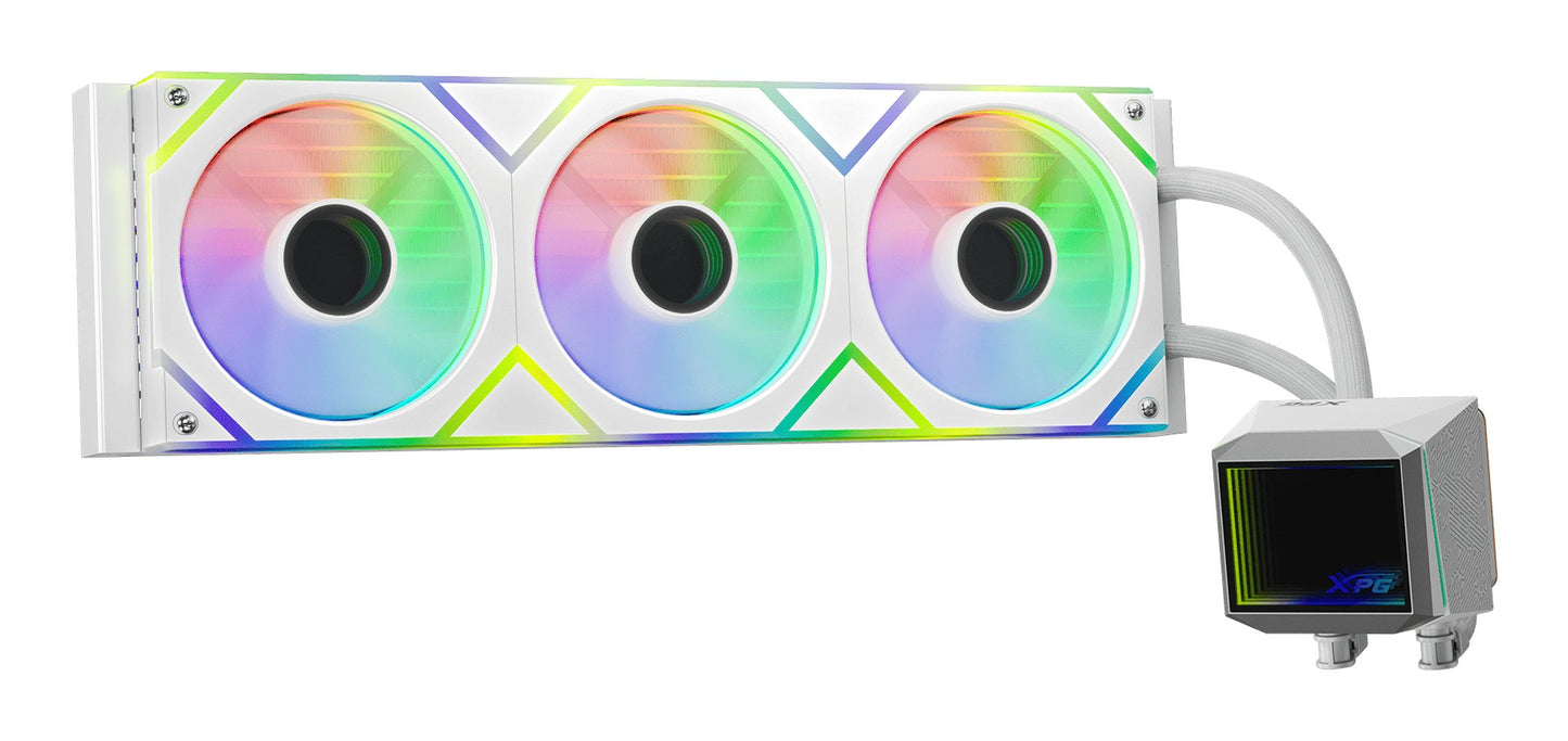 XPG WAK Levante II 360 3*120mm ARGB Fan weiß - CPU - AMD Sockel AM4 (Ryzen) - Kühler