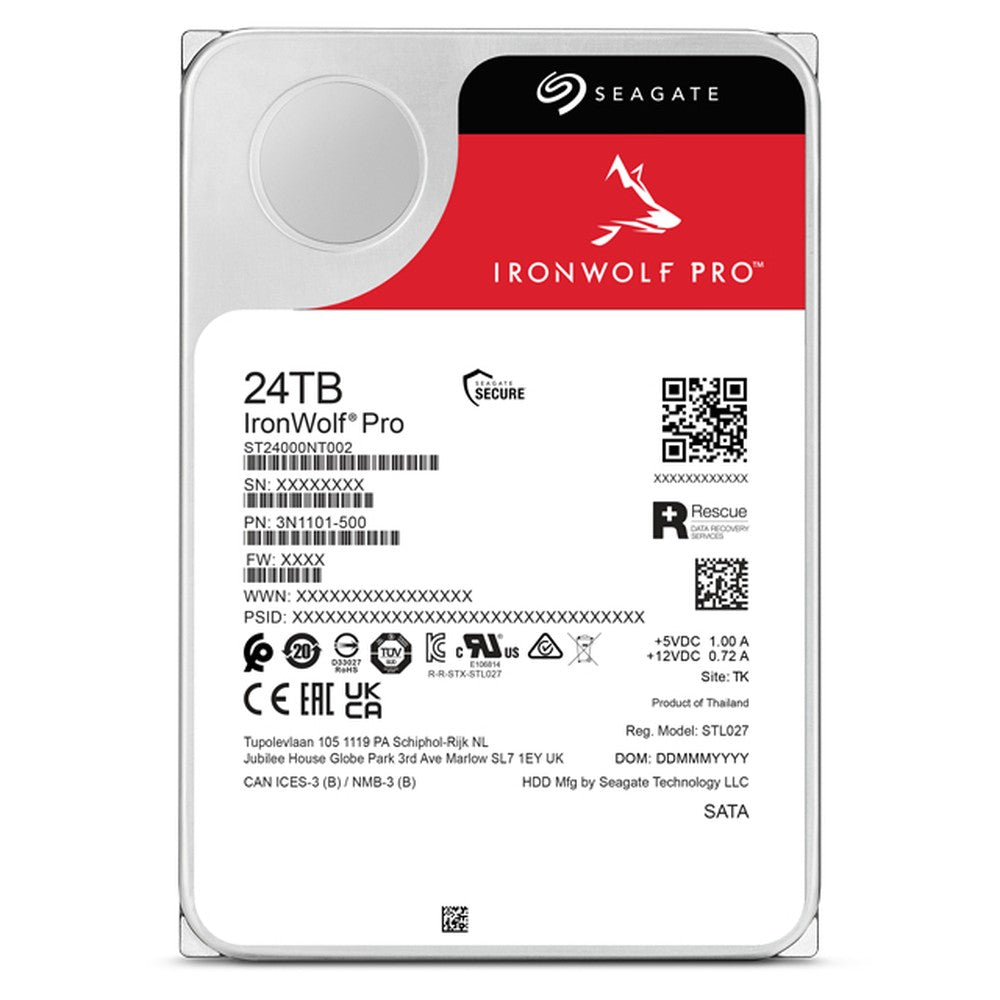 Seagate IronWolf Pro ST24000NT002 - Serial ATA - Festplatte