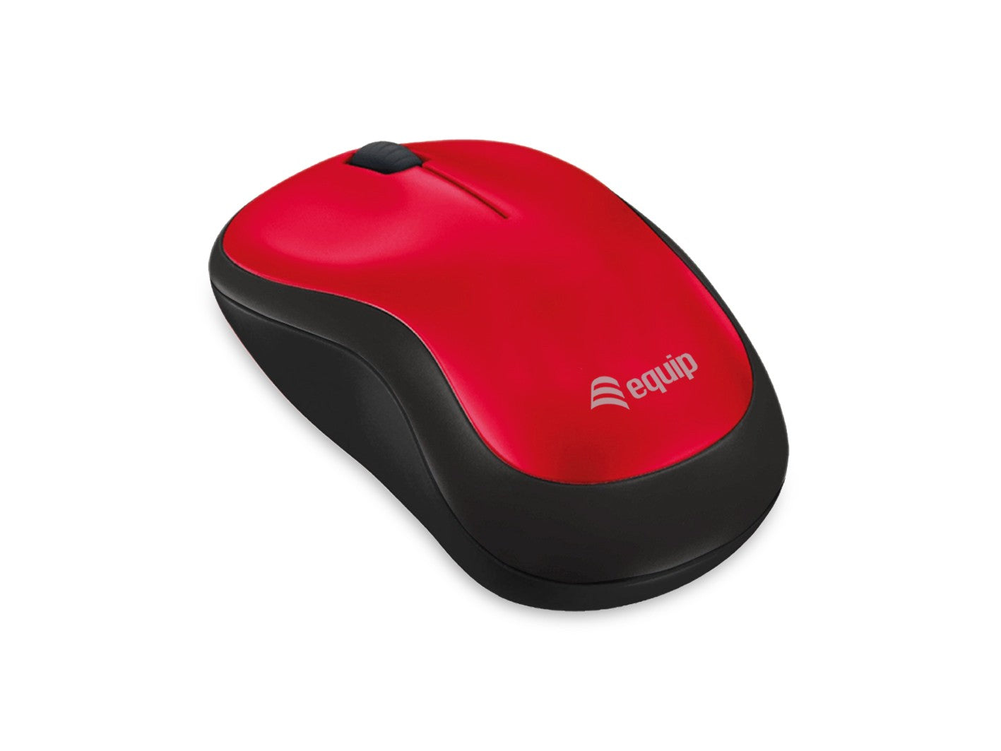 Equip Kabellose komfort - Beidhändig - Optisch - RF Wireless - Rot - Maus