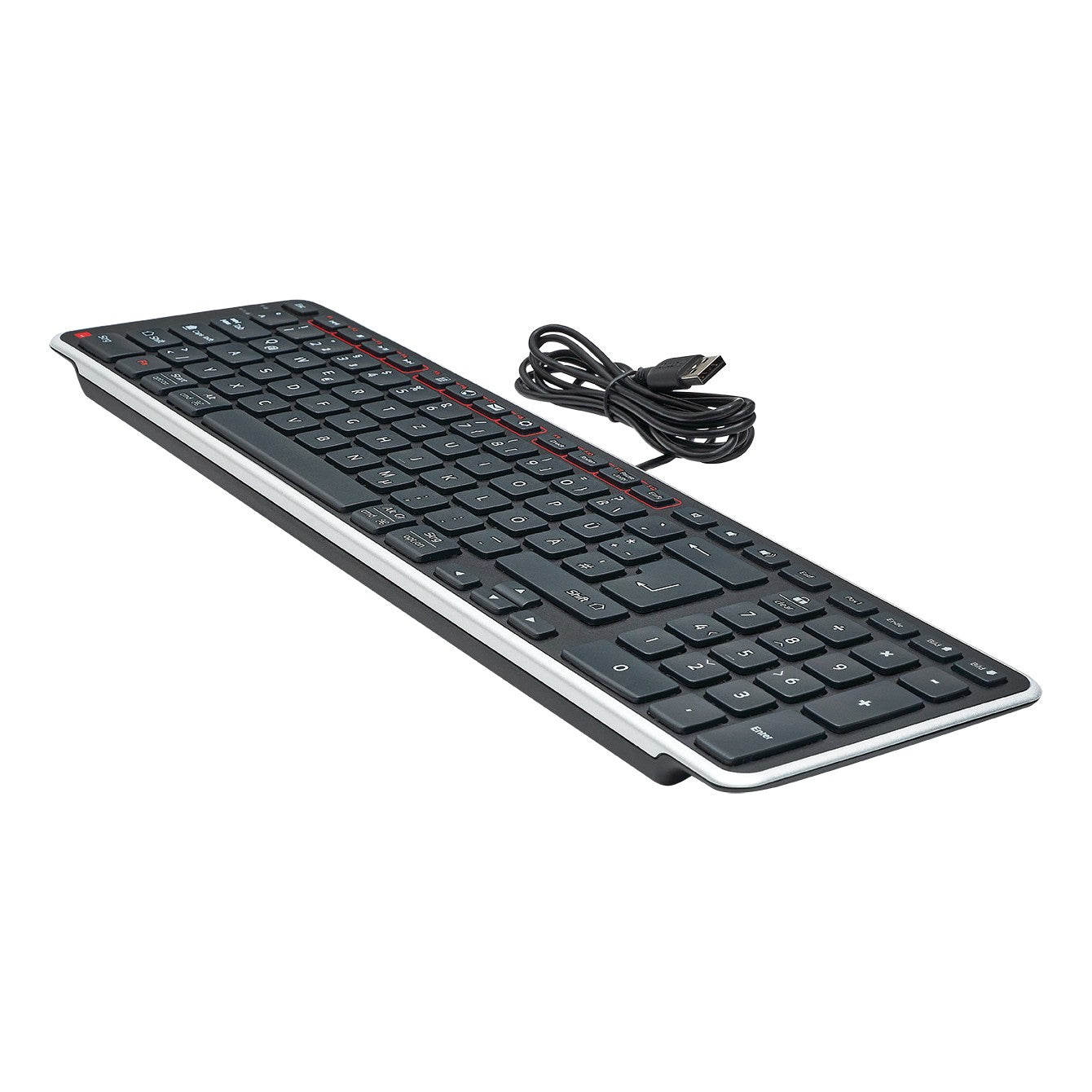 Contour Balance Tastatur DE wired retail - QWERTY - Tastatur