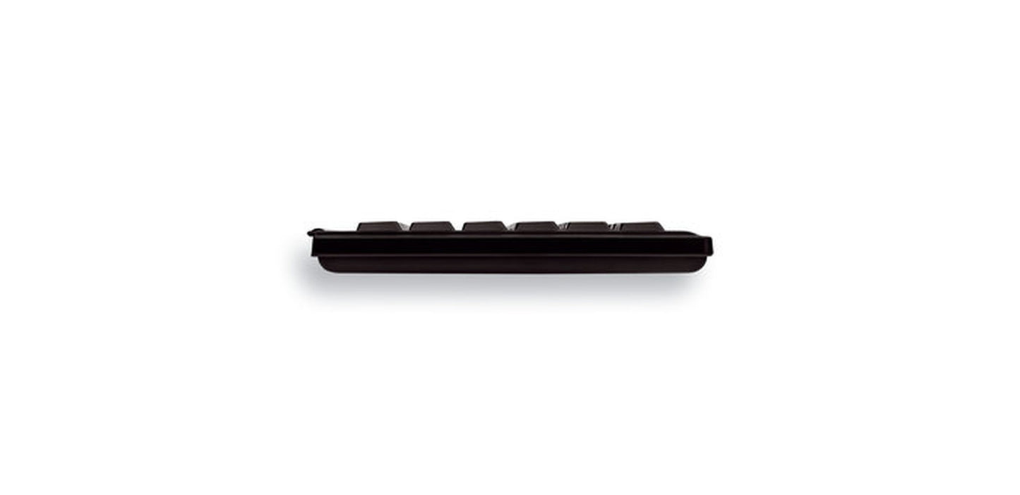 Cherry Slim Line Compact - Keyboard G84 - 4400 - 84 Tasten QWERTZ - Schwarz - Tastatur