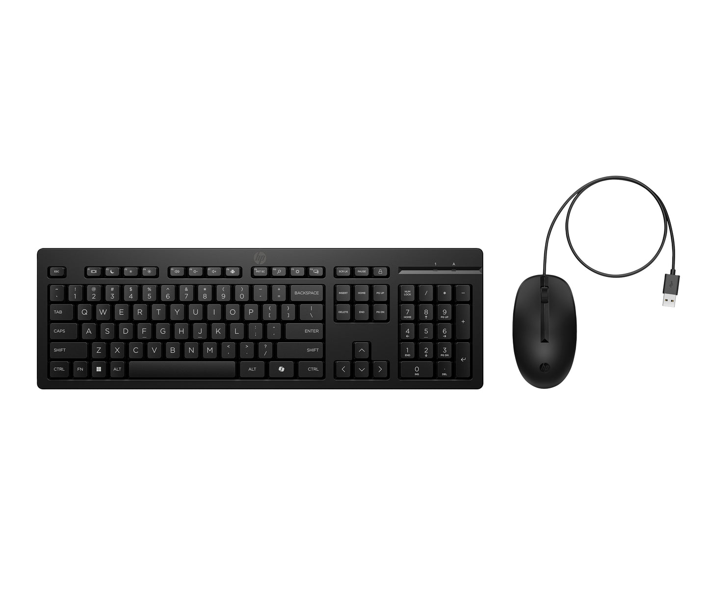 HP 225 Maus und Tastatur - QWERTZ - Tastatur
