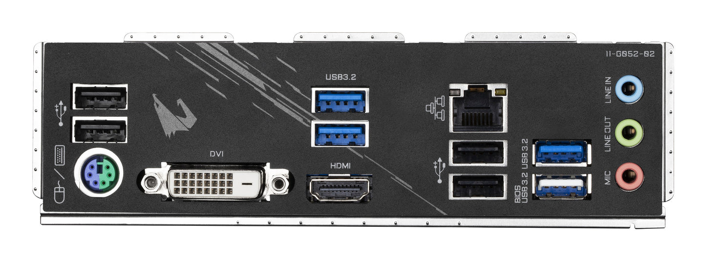 Gigabyte B550M AORUS ELITE - AMD - Socket AM4 - 3rd Generation AMD Ryzen™ 3 - 3rd Generation AMD Ryzen 5 - 3rd Generation AMD Ryzen™ 7 - 3rd... - DDR4 - SDRAM - 128 GB - DIMM - Mainboard