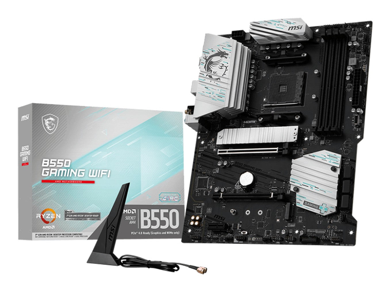 MSI B550 GAMING WIFI - ATX - Mainboard
