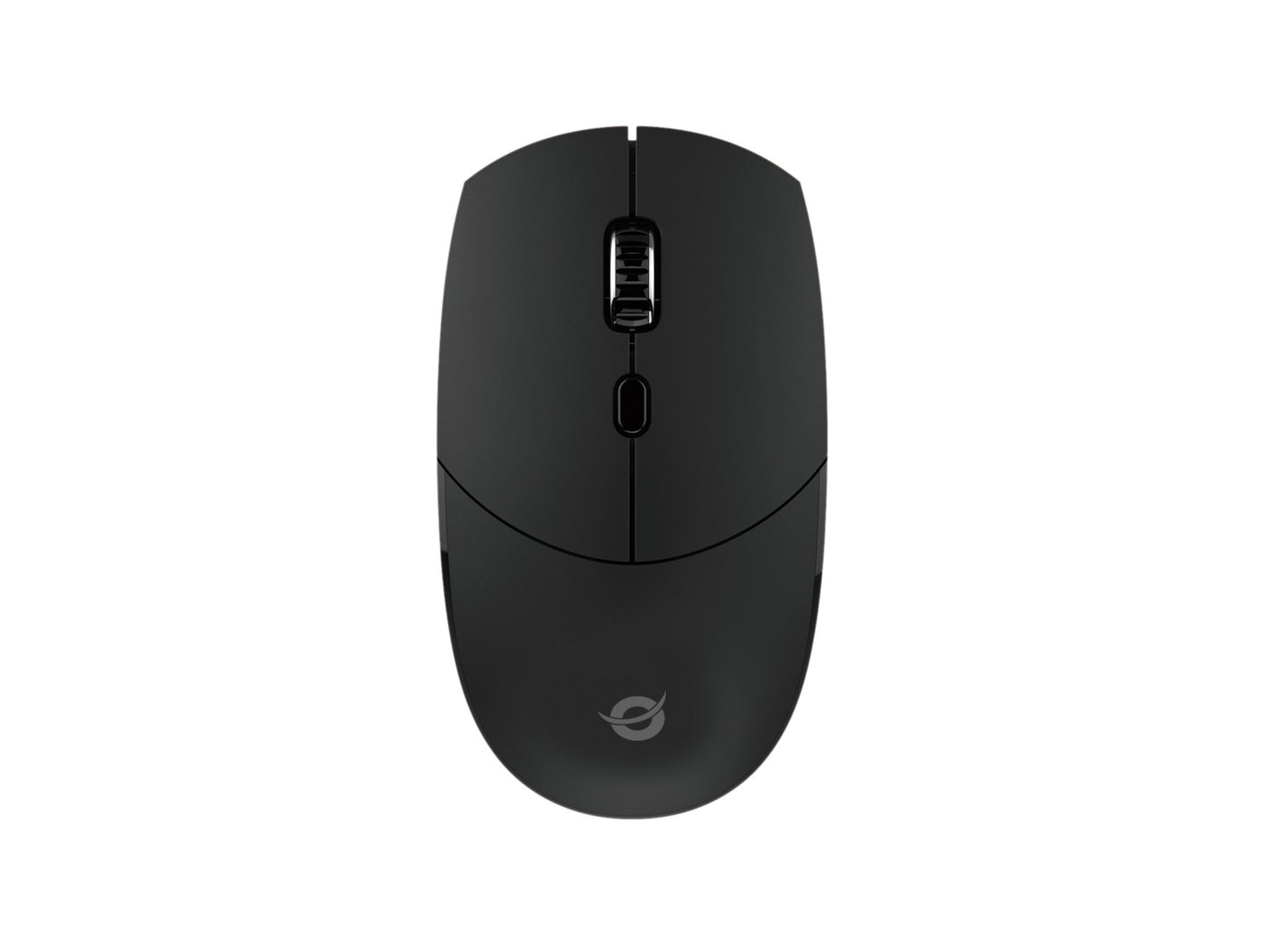 Conceptronic Kabellose Tastatur - und Maus - Kombination - Spanisches Layout - Volle Größe (100%) - Kabellos - RF Wireless - QWERTY - Schwarz - Maus enthalten - Tastatur