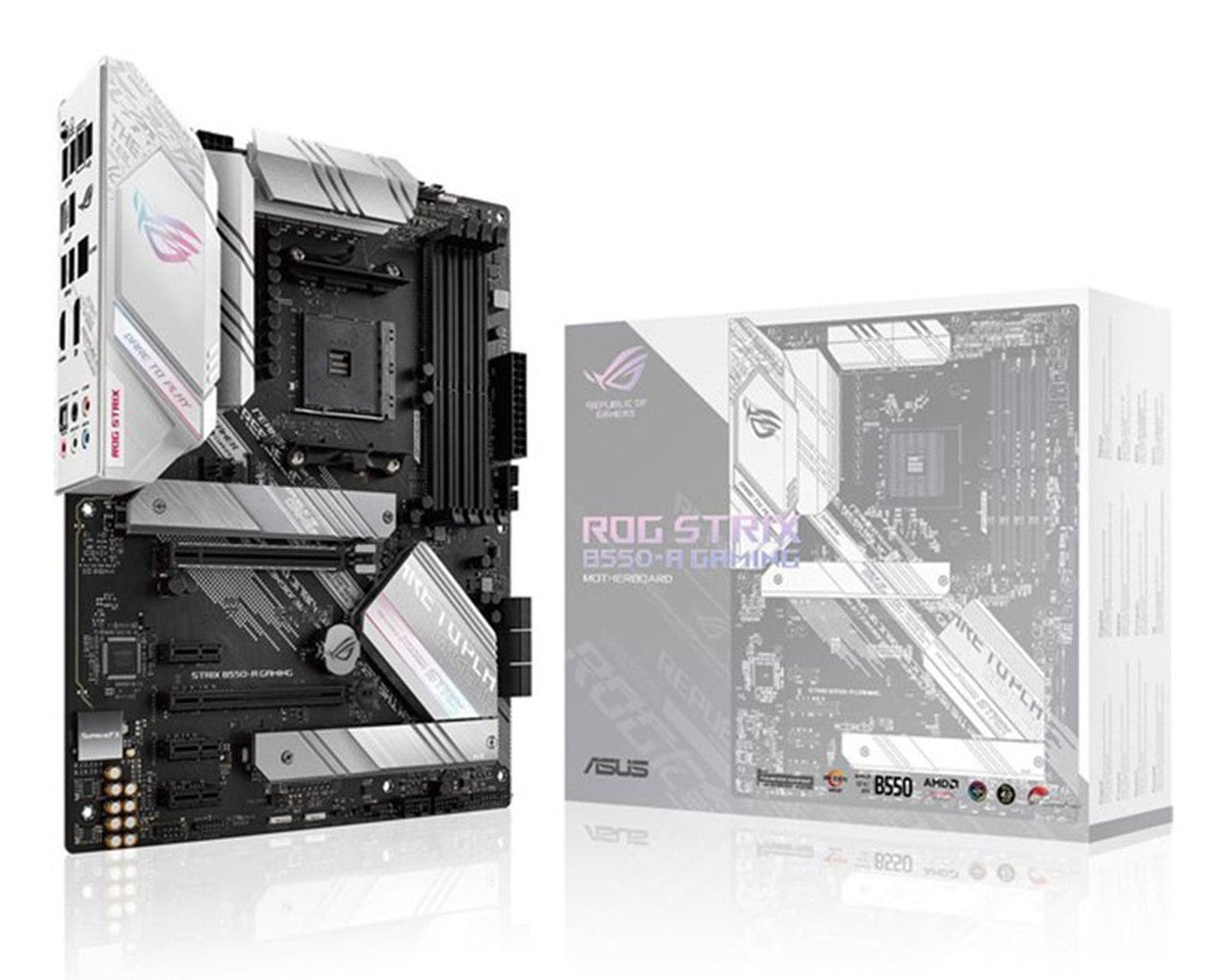 ASUS ROG STRIX B550 - A GAMING - AMD - Sockel AM4 - AMD Ryzen™ 3 - DDR4 - SDRAM - 128 GB - DIMM - Mainboard