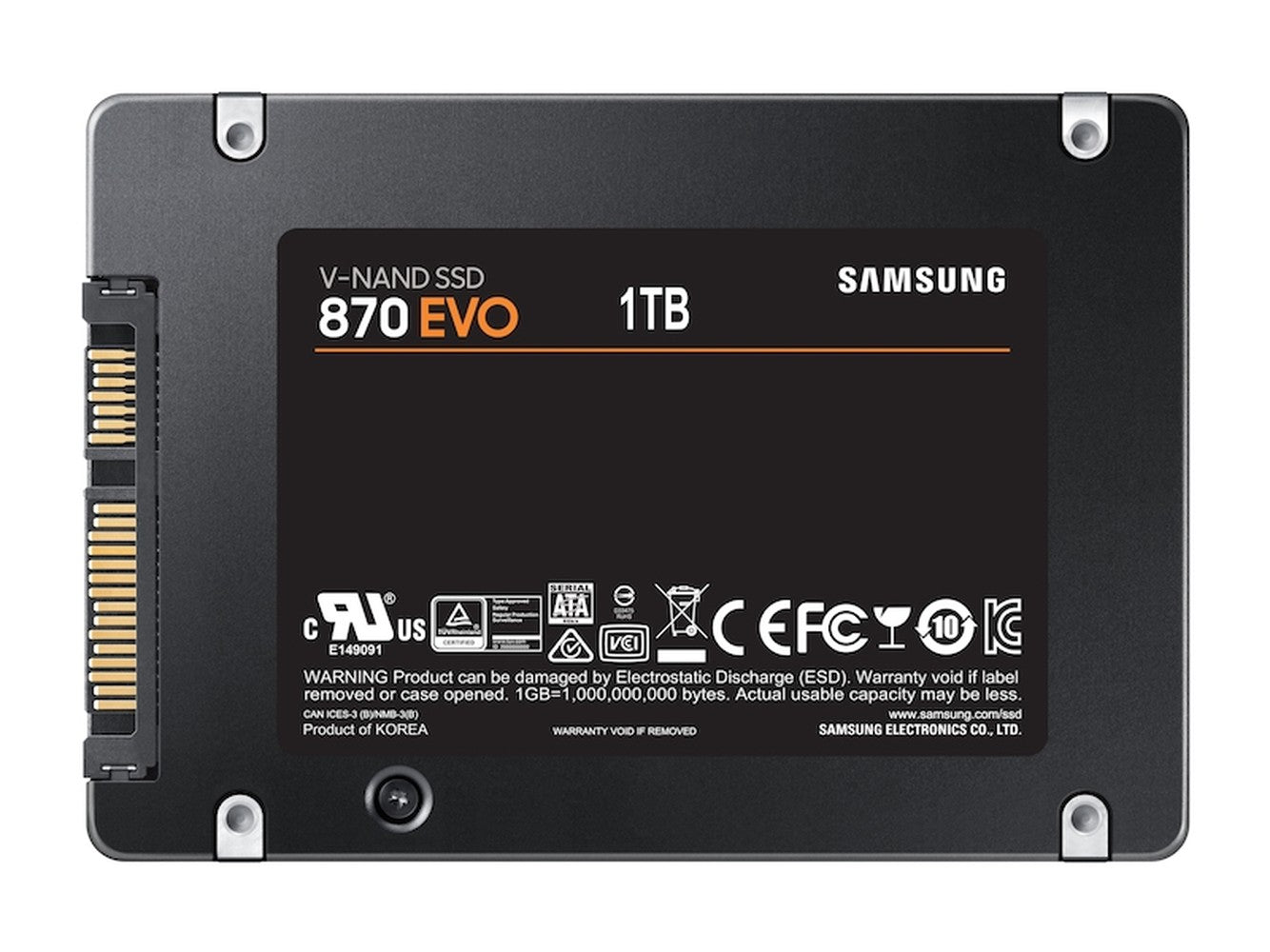 Samsung SSD 870 EVO 1TB, 2.5" / SATA 6Gb/s